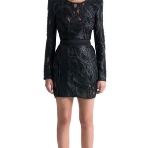 NWT -Zhivago Black Long Sleeve Dress size 10